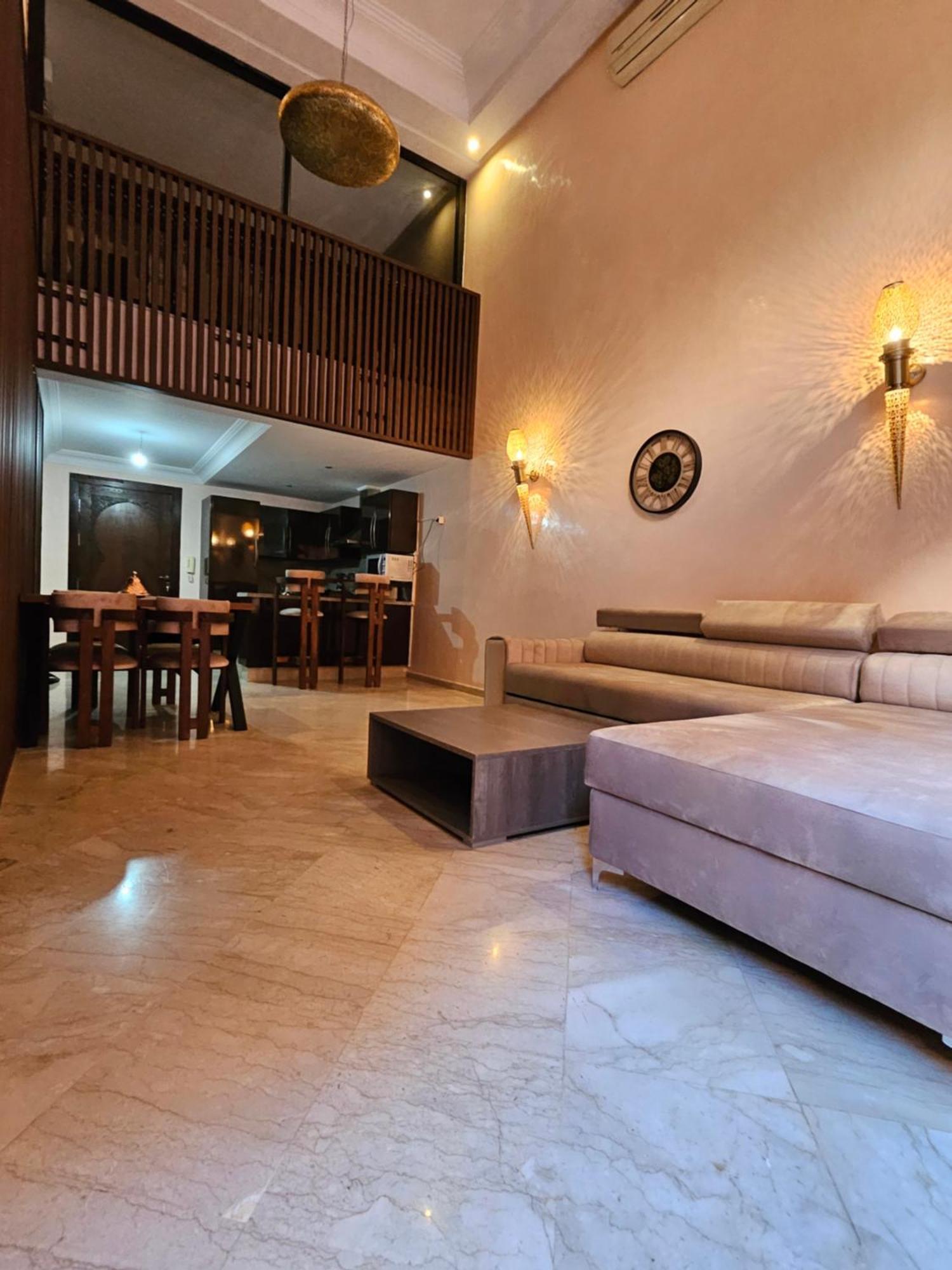 Charmant Duplex Au Coeur De Gueliz, Quartier Haut De Gamme De Marrakech Marrakesh Esterno foto