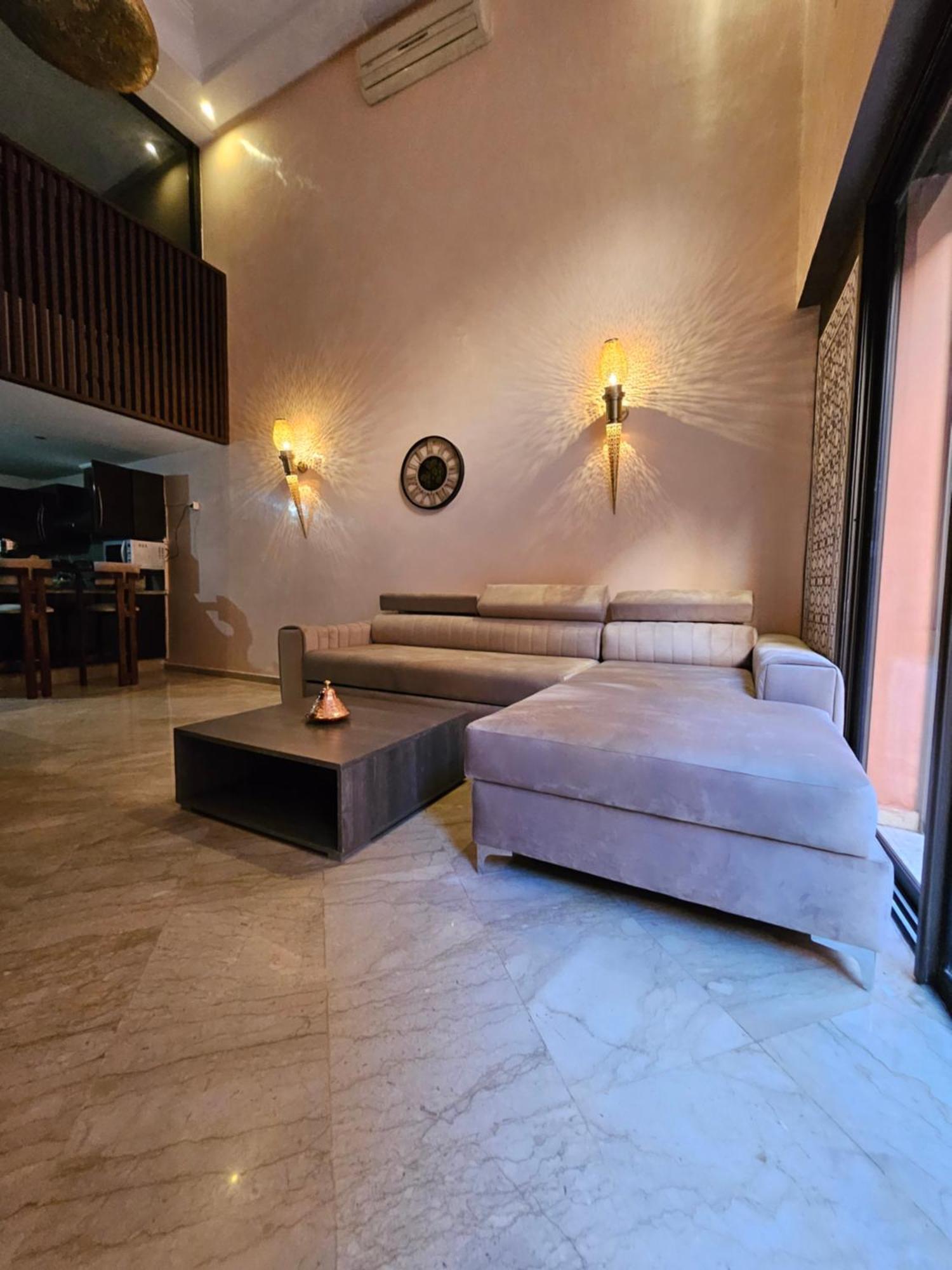 Charmant Duplex Au Coeur De Gueliz, Quartier Haut De Gamme De Marrakech Marrakesh Esterno foto